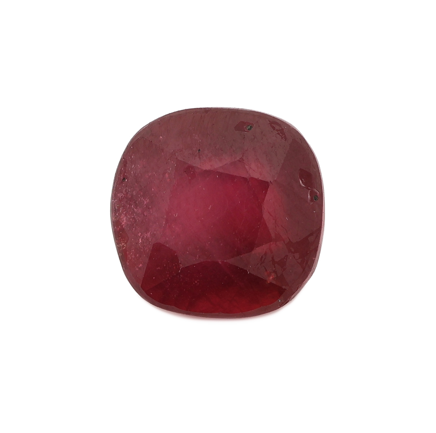 Image 27076225 - Loser Rubin, ca. 7.38 ct, Kissenschliff Schätzpreis: 2100, - EUR