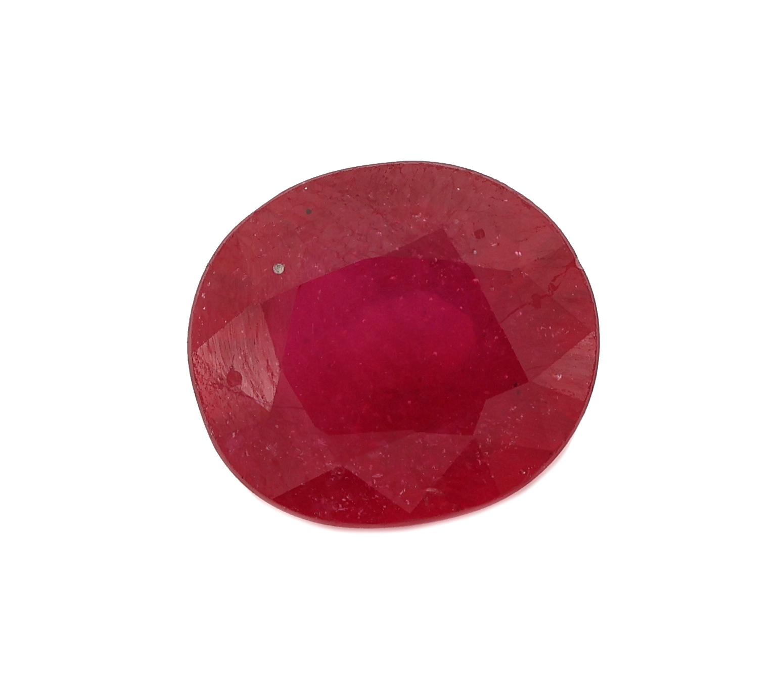 Image 27076226 - Loser Rubin, ca. 4.71 ct, ovalfacett. Schätzpreis: 1100, - EUR