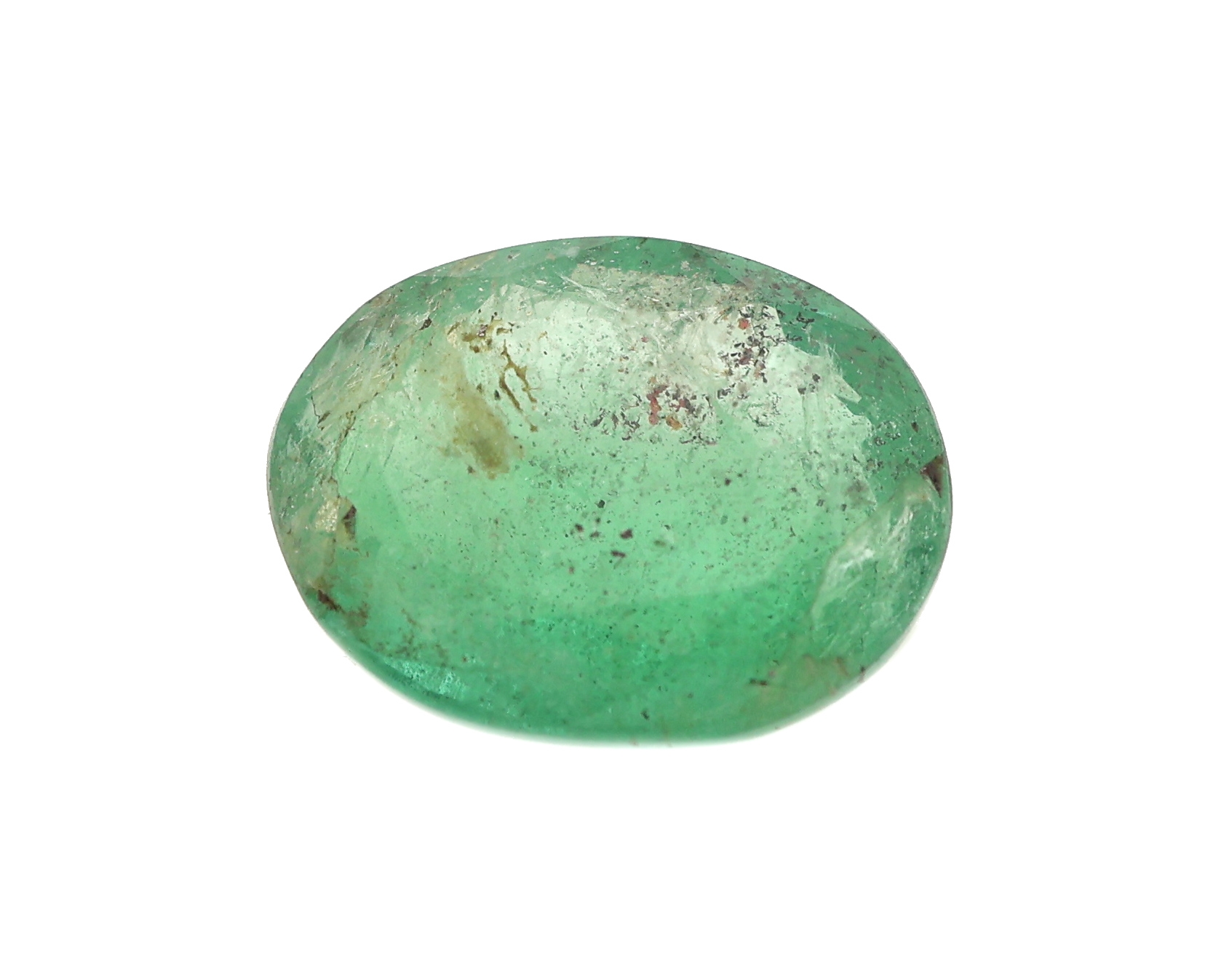 Image 27076232 - Loose emerald , approx. 2.86 ct, oval bevelled Valuation Price: 1400, - EUR