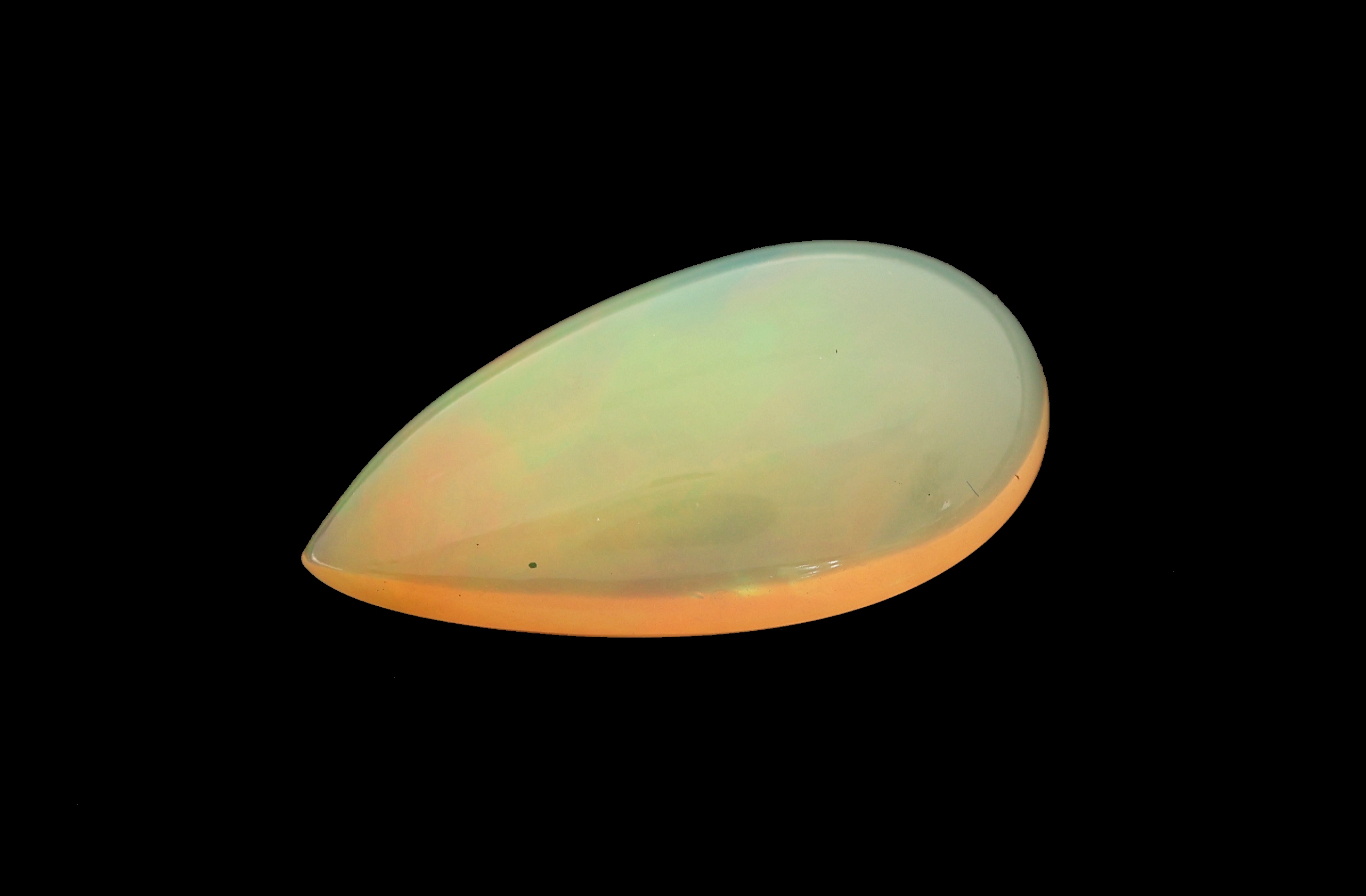 Image 27076236 - Loser Opal, ca. 4.07 ct, tropfenf. Cabochon Schätzpreis: 600, - EUR