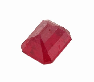 27076219a - Loser Rubin, ca. 1.72 ct, Emerald Cut Schätzpreis: 650, - EUR