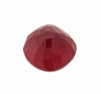 27076225a - Loser Rubin, ca. 7.38 ct, Kissenschliff Schätzpreis: 2100, - EUR