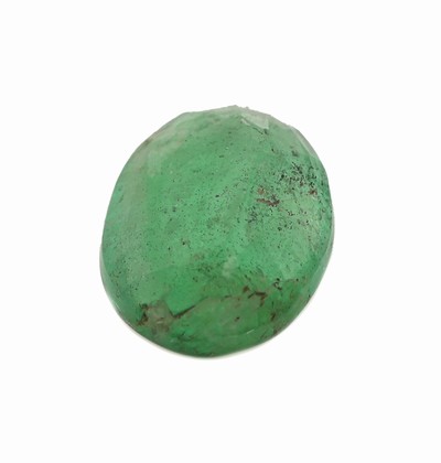 27076232a - Loose emerald , approx. 2.86 ct, oval bevelled Valuation Price: 1400, - EUR