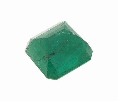 27076234a - Loser Smaragd, ca. 4.49 ct, Treppenschliff Schätzpreis: 1500, - EUR