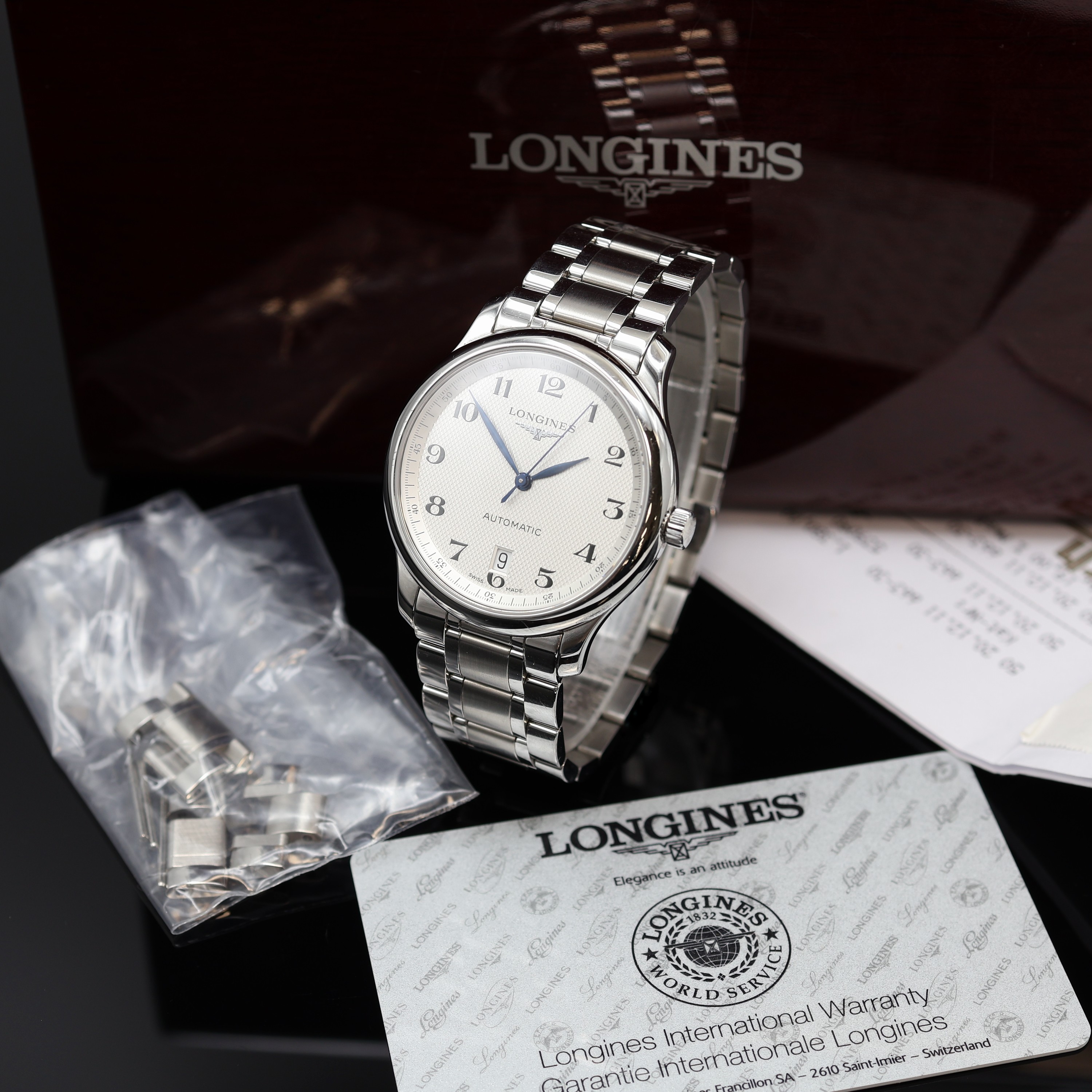 Image 27076316 - LONGINES Master Collection wristwatch reference L26284786, self winding, on both sides ...