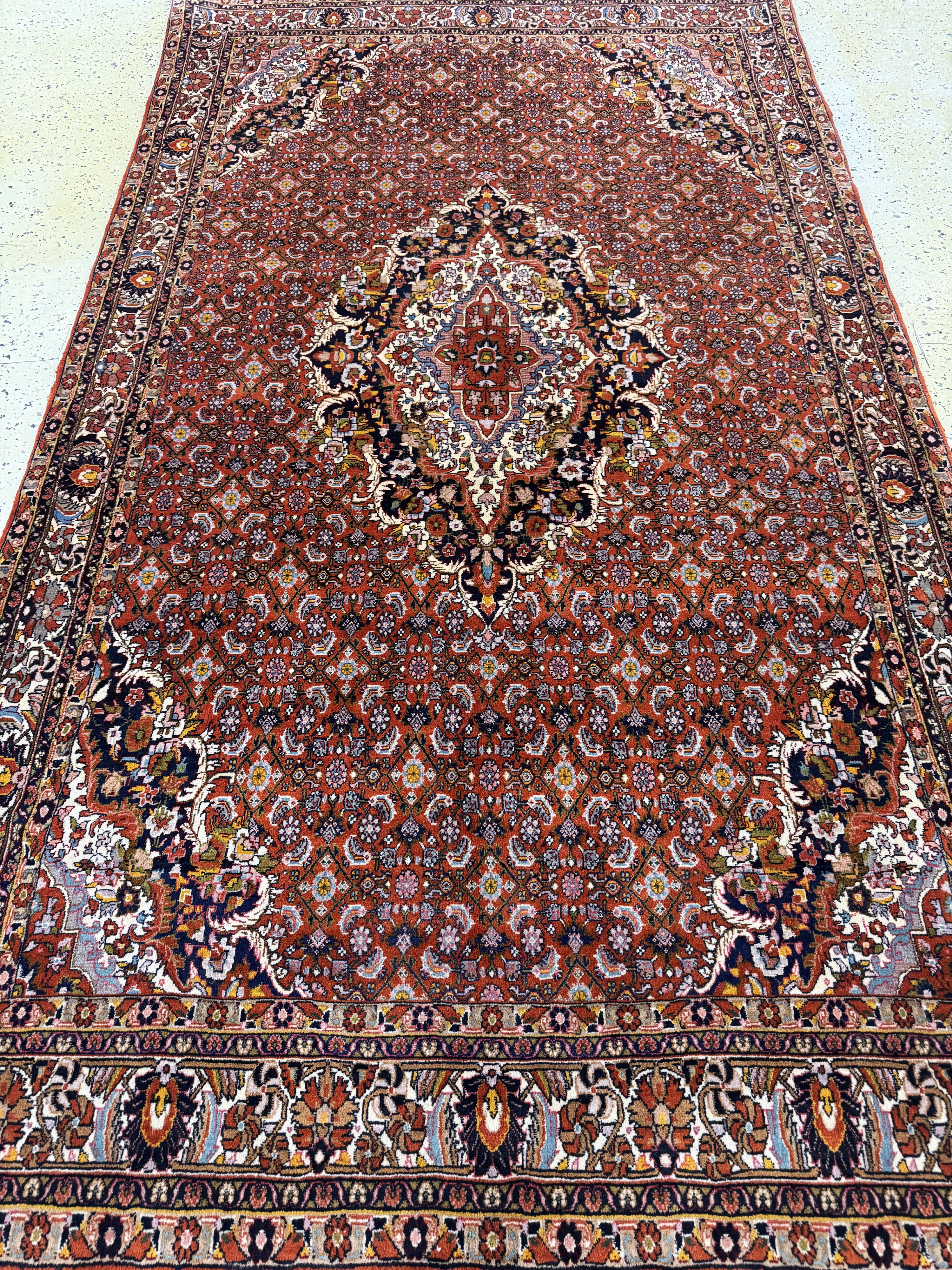 Detail d: Bidjar Kork, Persien, Mitte 20.Jhd, Korkwolle, ca. 250 x 147 cm, EHZ: 1-2