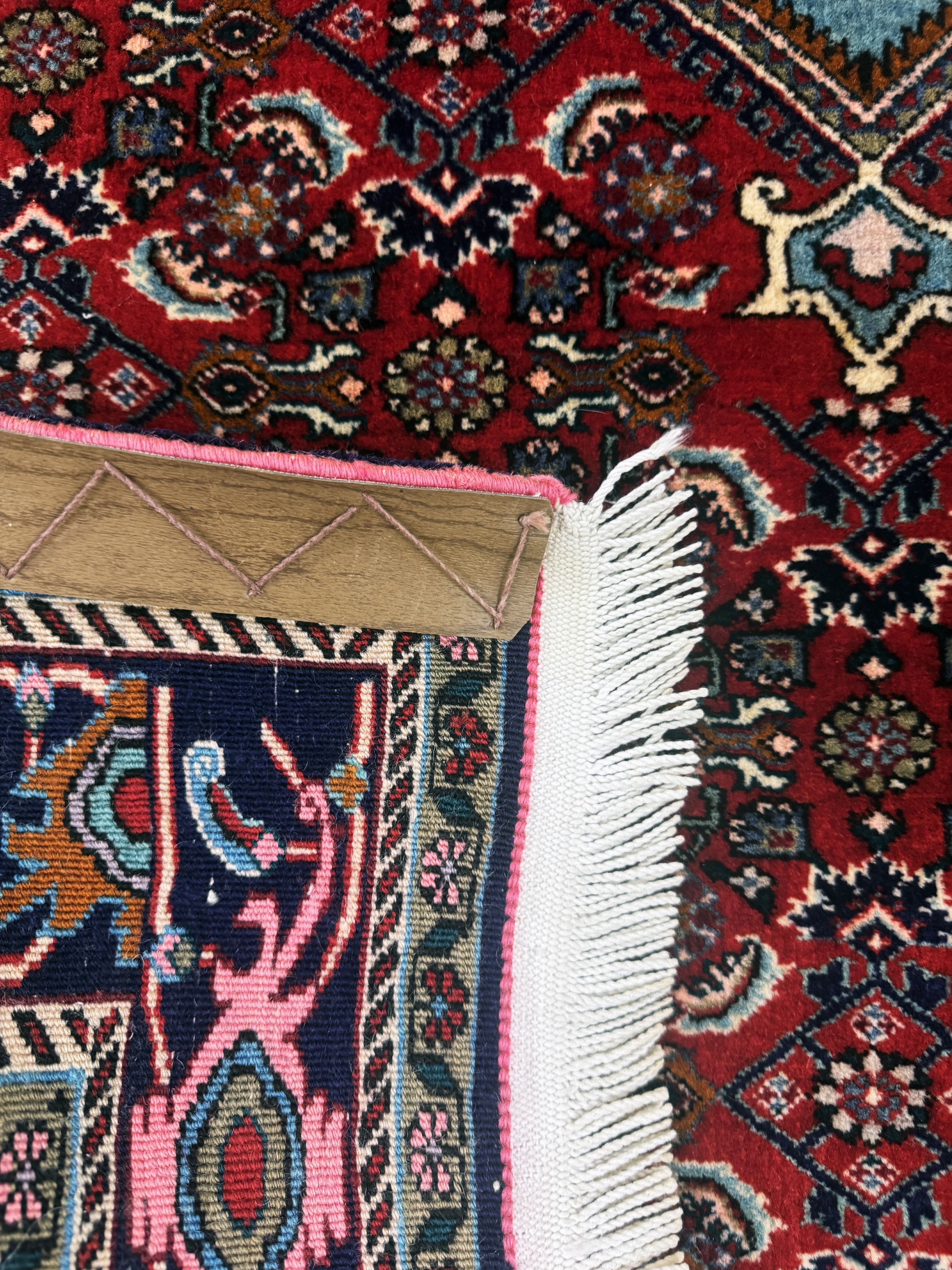 Detail e: Bidjar Kork, Persien, Ende 20.Jhd, Korkwolle, ca. 170 x 115 cm, EHZ: 1-2