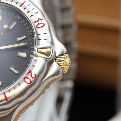 27076313b - EBEL Sportwave Armbanduhr Referenz 6187541, quarz, z. T. verg. Edelstahlgeh. inkl. ...