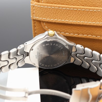 27076313d - EBEL Sportwave Armbanduhr Referenz 6187541, quarz, z. T. verg. Edelstahlgeh. inkl. ...