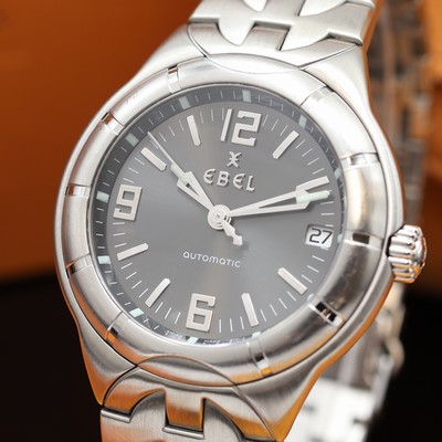 27076314a - EBEL Type E Armbanduhr in Stahl Referenz 9330C41, Automatik, beids. vergl. Edelstahlgeh. ...
