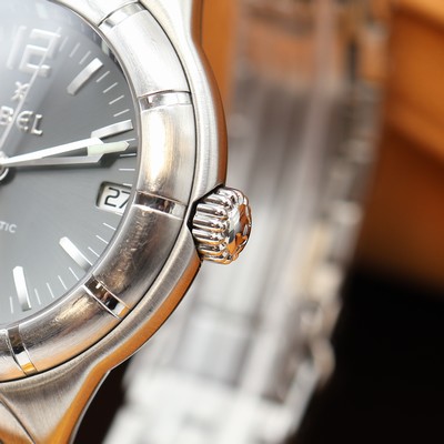 27076314b - EBEL Type E Armbanduhr in Stahl Referenz 9330C41, Automatik, beids. vergl. Edelstahlgeh. ...