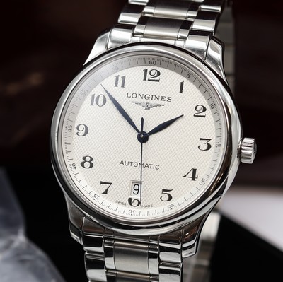 27076316a - LONGINES Master Collection wristwatch reference L26284786, self winding, on both sides ...