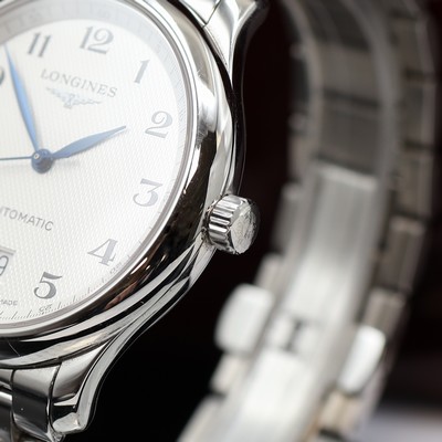 27076316b - LONGINES Master Collection wristwatch reference L26284786, self winding, on both sides ...