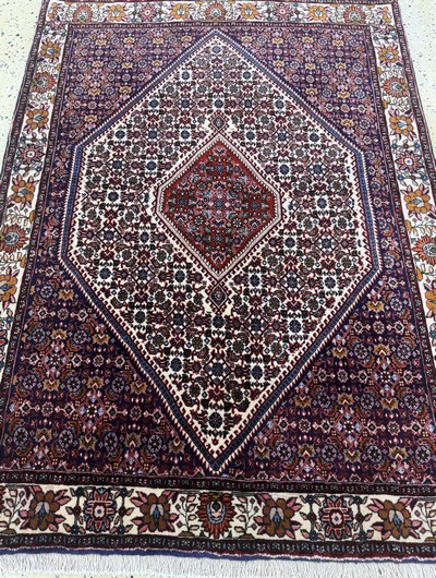 27076379c - Bidjar Kork, Persien, Ende 20.Jhd, Korkwolle, ca. 160 x 110 cm, EHZ: 1-2 Schätzpreis: ...