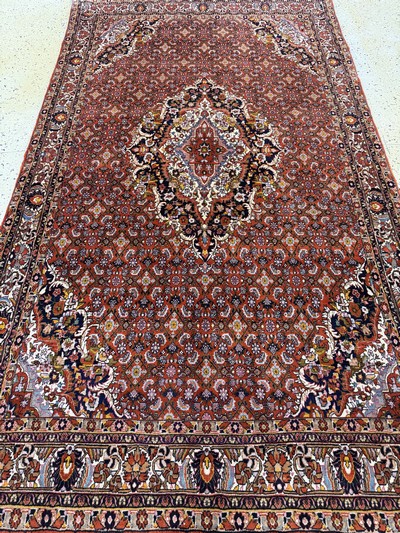 27076380d - Bijar cork, Persia, mid-20th century, corkwool, approx. 250 x 147 cm, condition: 1 -2 . ...