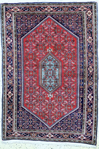 Image Bidjar Kork, Persien, Ende 20.Jhd, Korkwolle, ca. 170 x 115 cm, EHZ: 1-2 Schätzpreis: ...