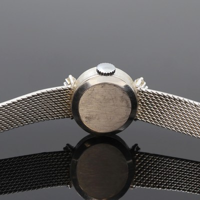 27076441e - TISSOT Damenarmbanduhr in WG 585/000 mit Diamanten, Schweiz um 1965, Handaufzug, Boden ...