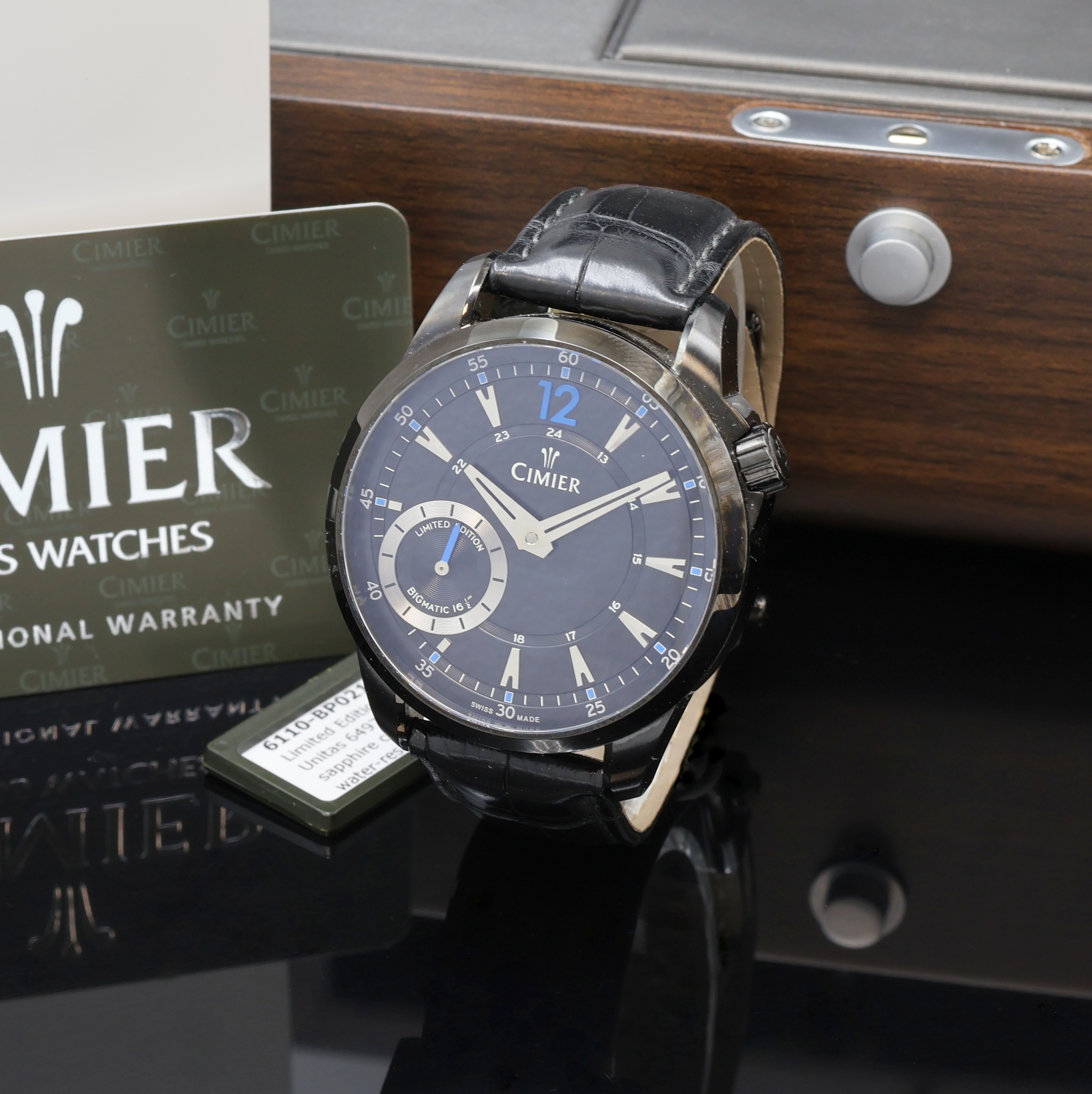 Image 27076533 - CIMIER MasterArt Selection BigMatic 16 auf 200 Stück limitierte Armbanduhr Referenz 6110 ...