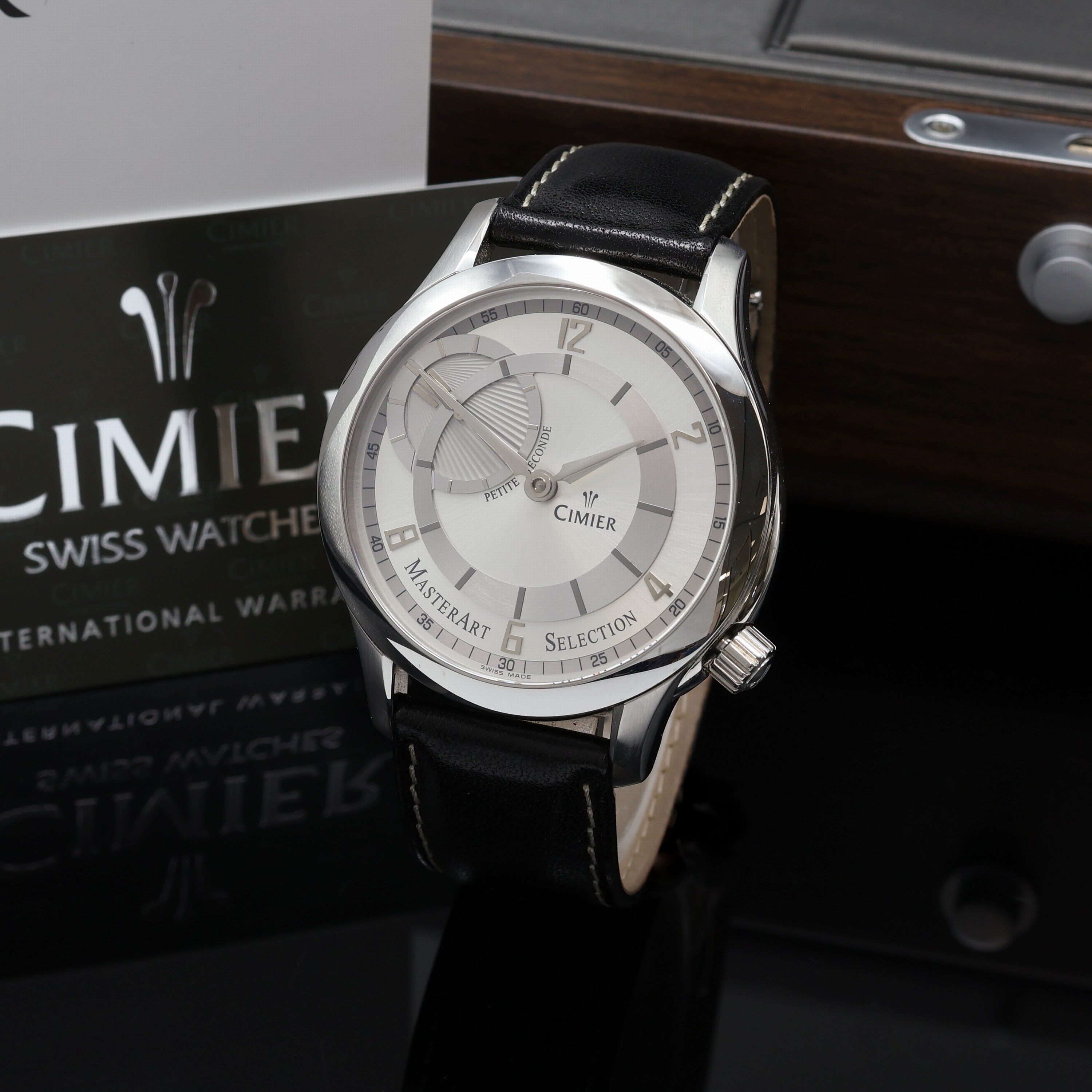 Image 27076558 - CIMIER MasterArt Selection Petite Seconde Herrenarmbanduhr Referenz 6102, Handaufzug, ...