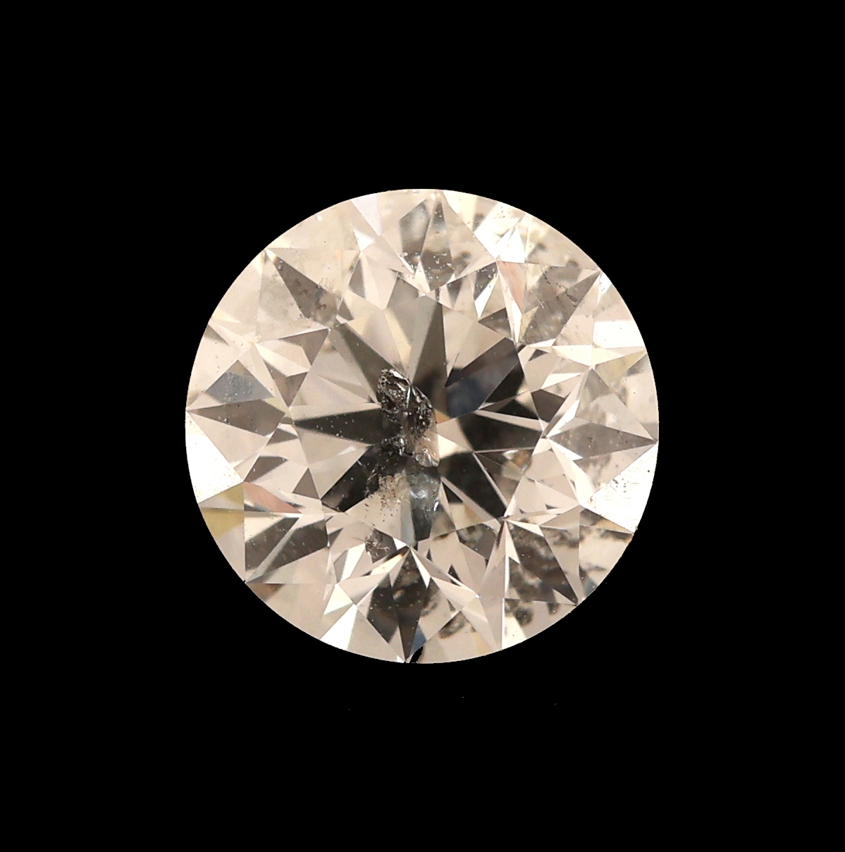 Detail b: Loser Brillant 1.00 ct feines Weiß(G)/p2, GIA Report