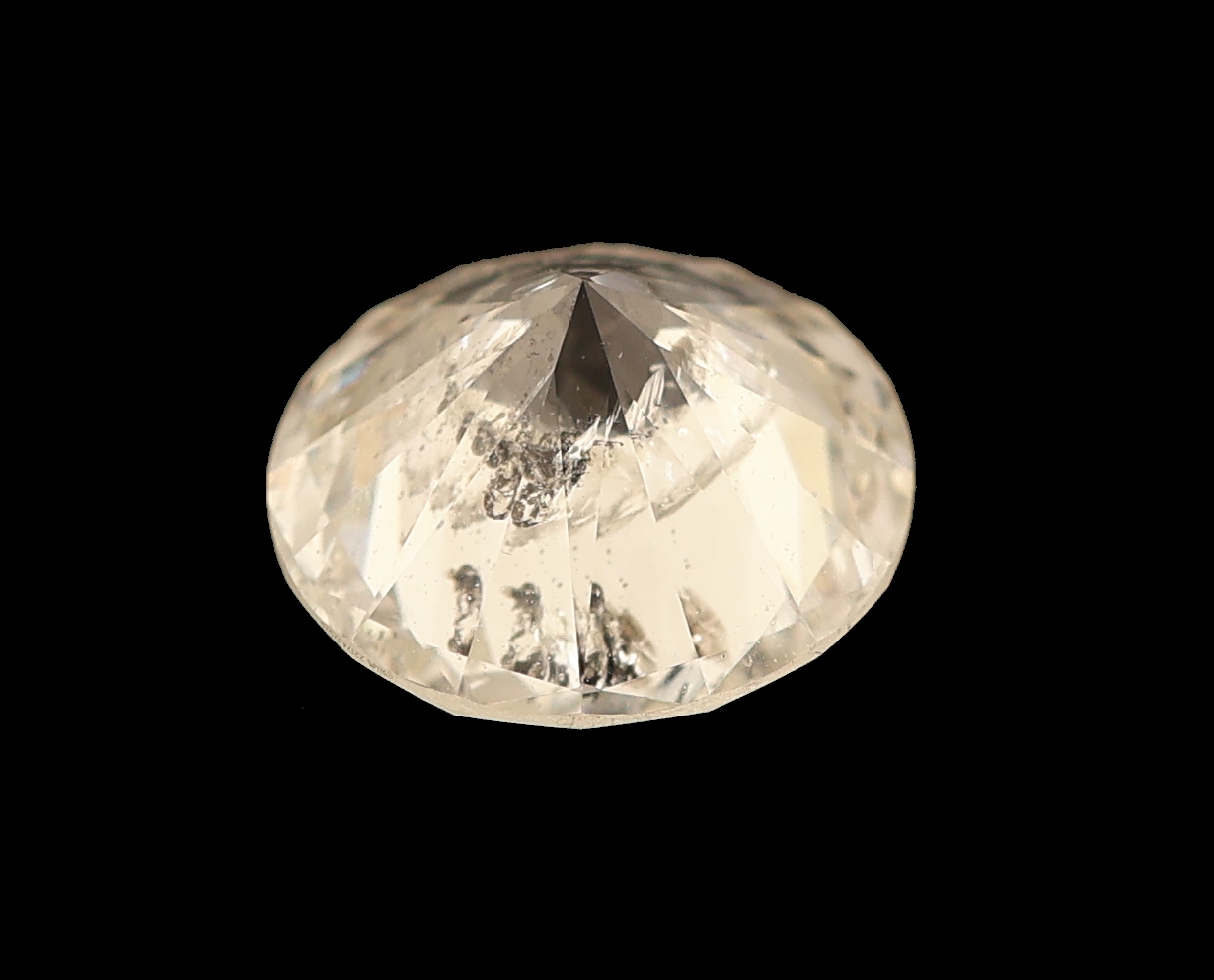 Detail c: Loser Brillant 1.00 ct feines Weiß(G)/p2, GIA Report