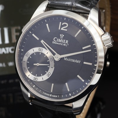 27076542a - CIMIER MasterArt Selection BigMatic Herrenarmbanduhr in Stahl Referenz 6110, Automatik, ...