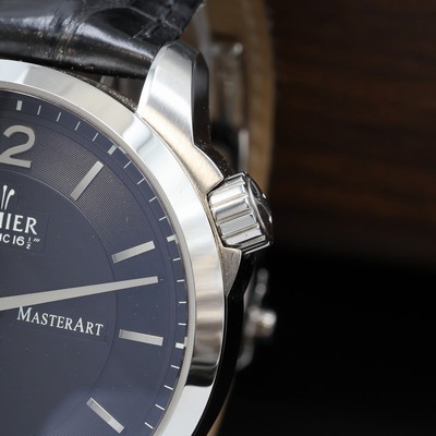 27076542b - CIMIER MasterArt Selection BigMatic Herrenarmbanduhr in Stahl Referenz 6110, Automatik, ...