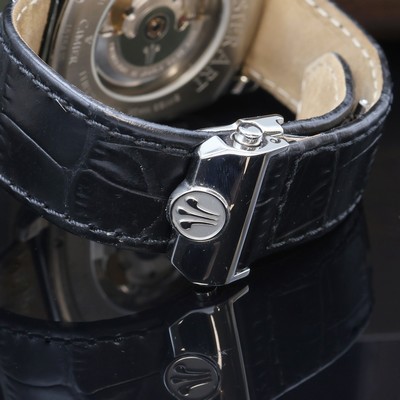 27076568c - CIMIER MasterArt Herrenarmbanduhr Referenz 5105, Automatik, beids. vergl. Edelstahlgeh. ...