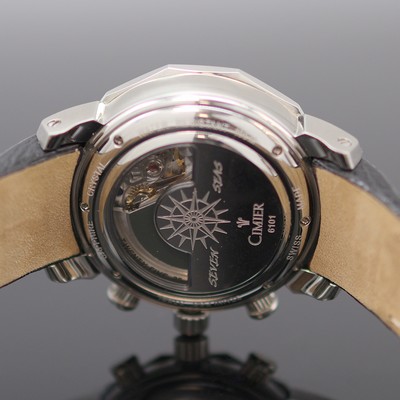 27076588g - CIMIER Seven Seas Herrenchronograph Referenz 6101, Automatik, Edelstahlgeh. inkl. orig. ...
