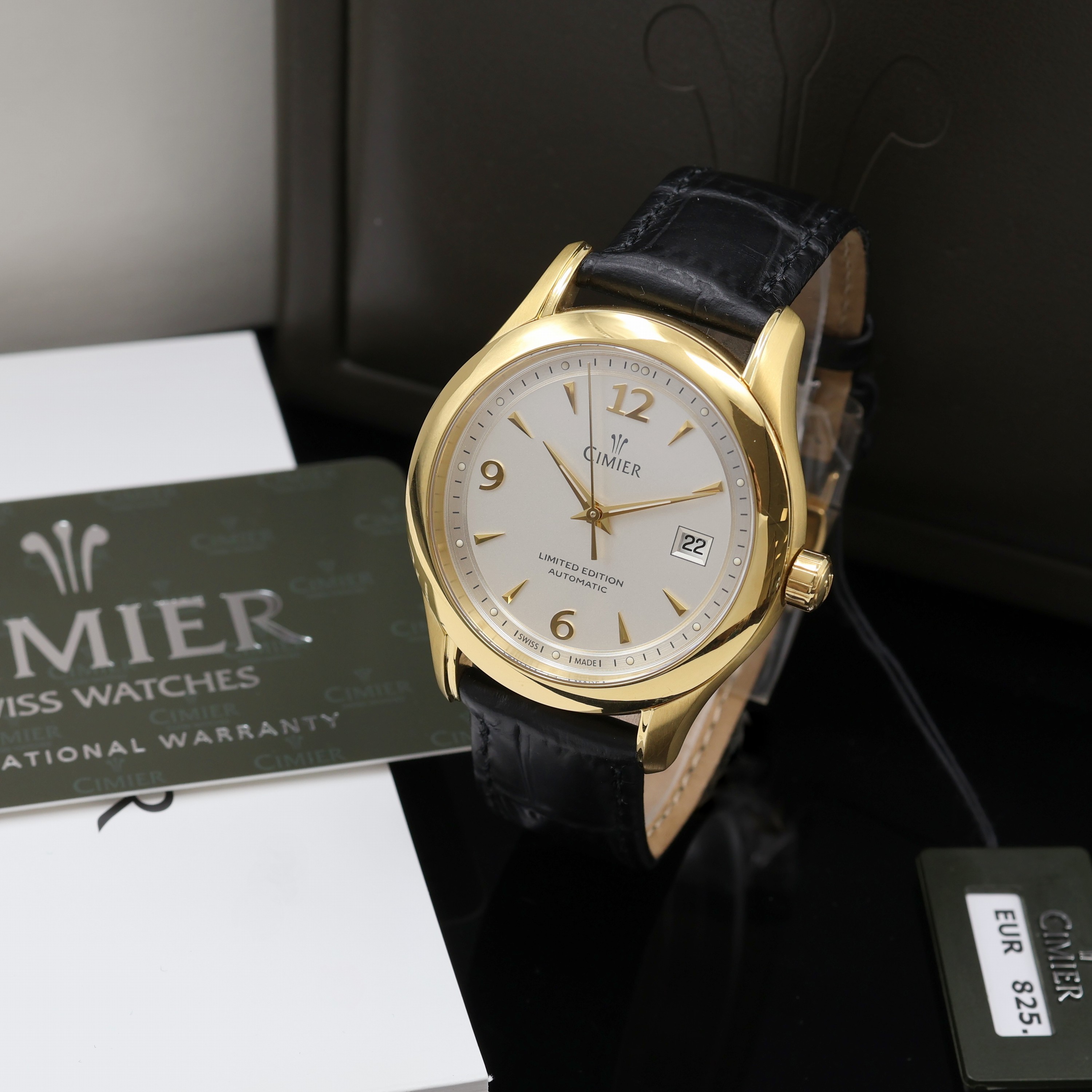 Image 27076630 - CIMIER ClassMatic auf 777 Stück limitierte Herrenarmbanduhr Referenz 2497, Automatik, ...