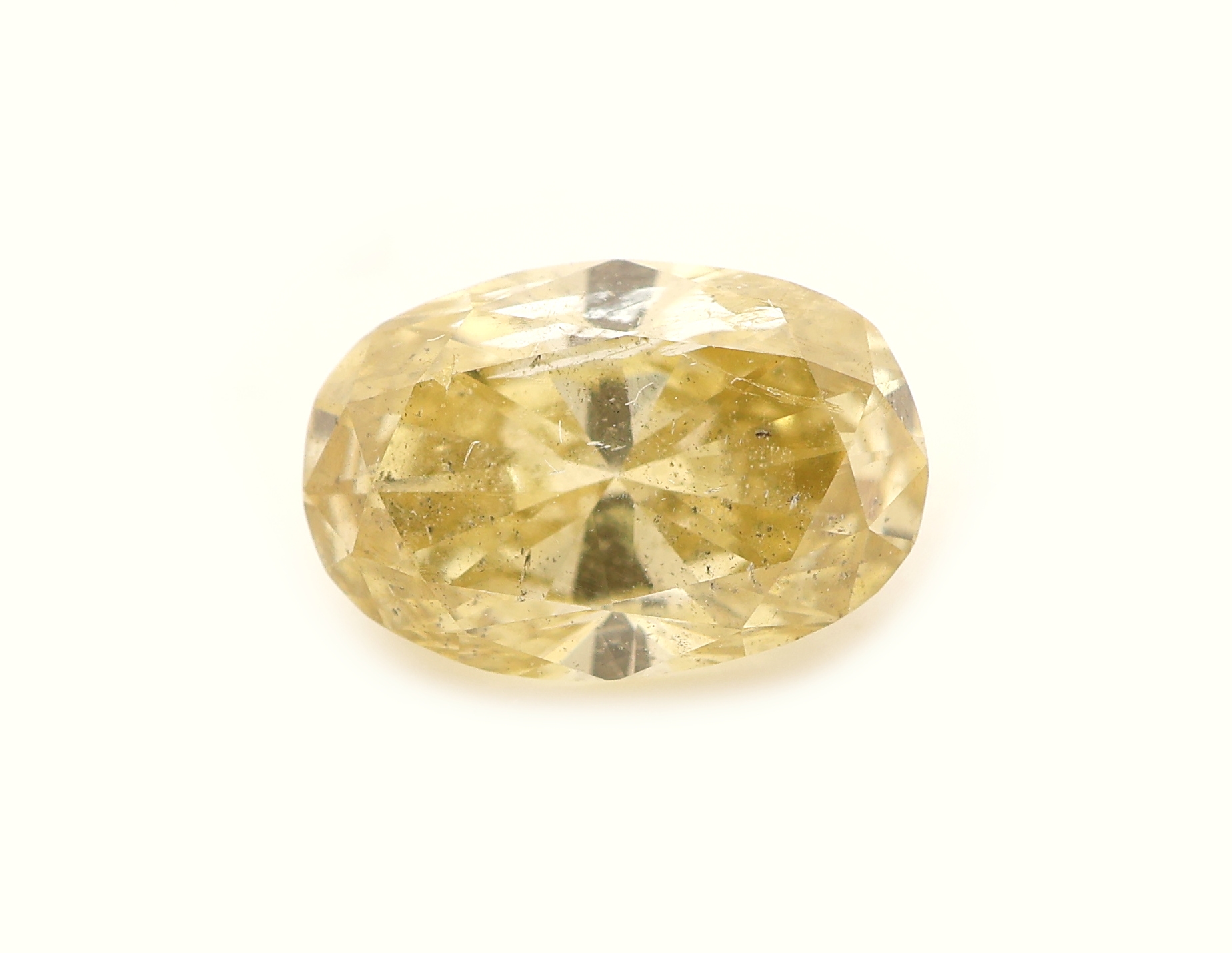 Image 27076669 - Loser ovalfacett. Diamant ca. 0.74 ct natural fancy brownish yellow, 7.18 x 4.83 x 2.97 ...