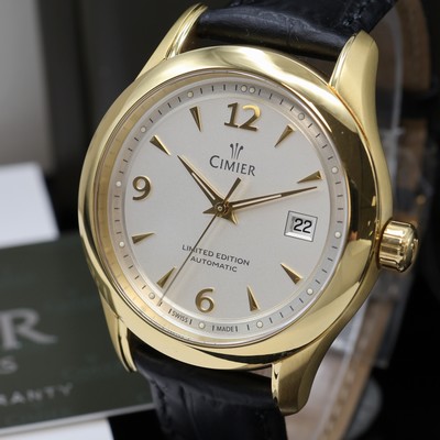 27076630a - CIMIER ClassMatic auf 777 Stück limitierte Herrenarmbanduhr Referenz 2497, Automatik, ...