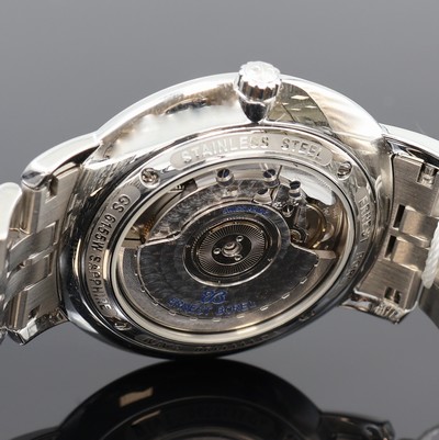 27076657d - ERNEST BOREL Herrenarmbanduhr Referenz GS6155W, Automatik, beids. vergl. Edelstahlgeh. ...