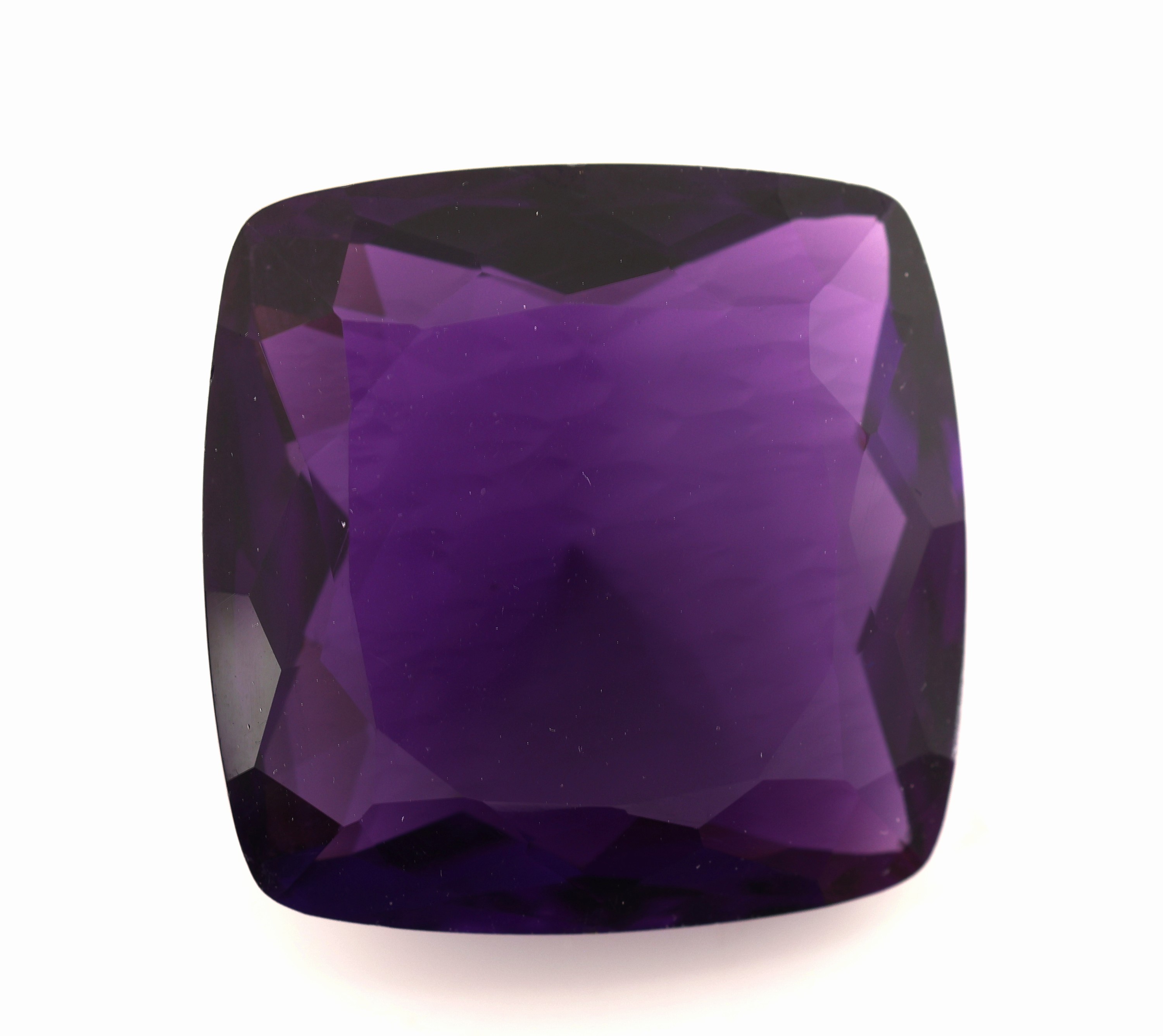 Image 27076754 - Loser Amethyst, ca. 52 ct, facett. Rechteck Schätzpreis: 1600, - EUR