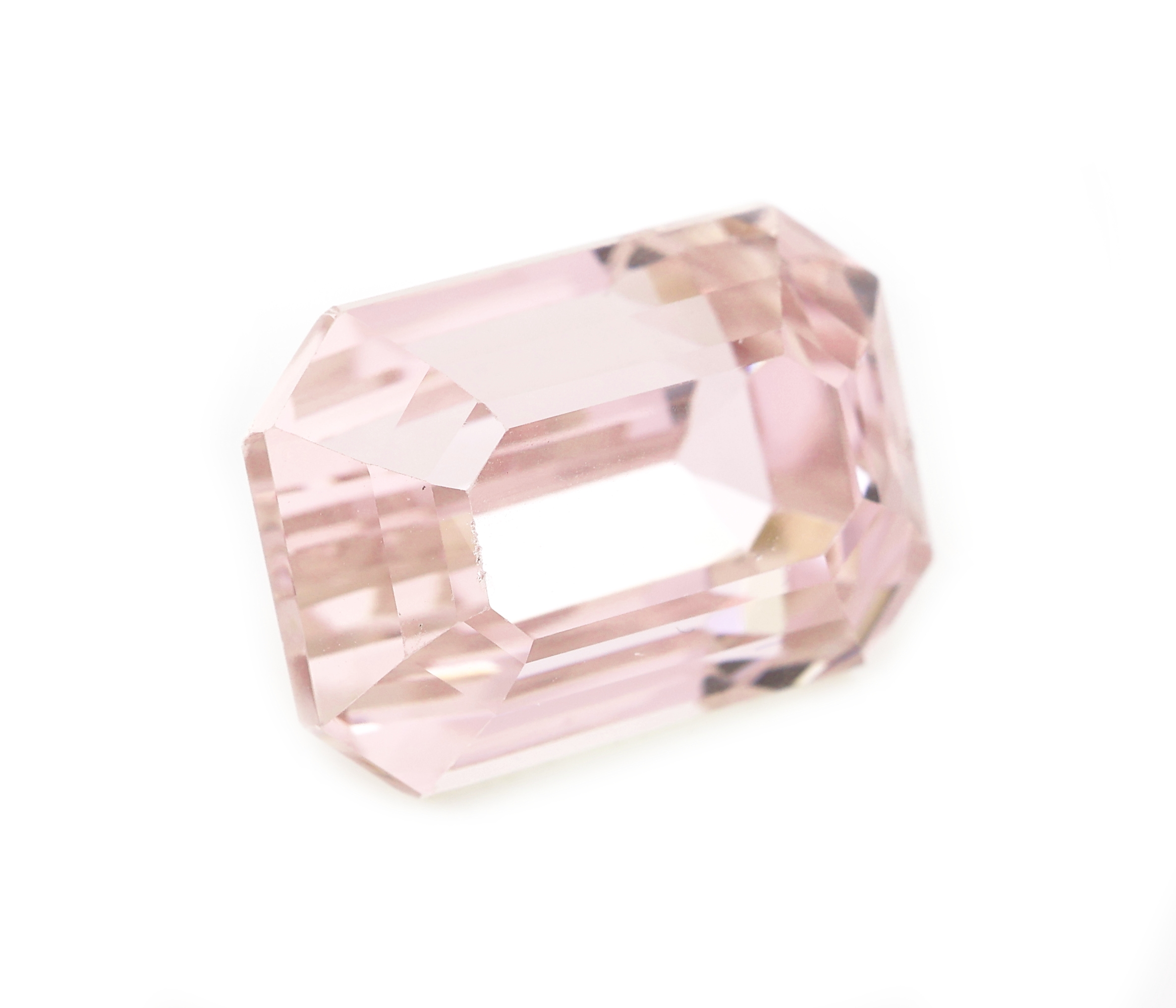 Detail a: Loser Kunzit, ca. 30.8 ct, Emerald Cut