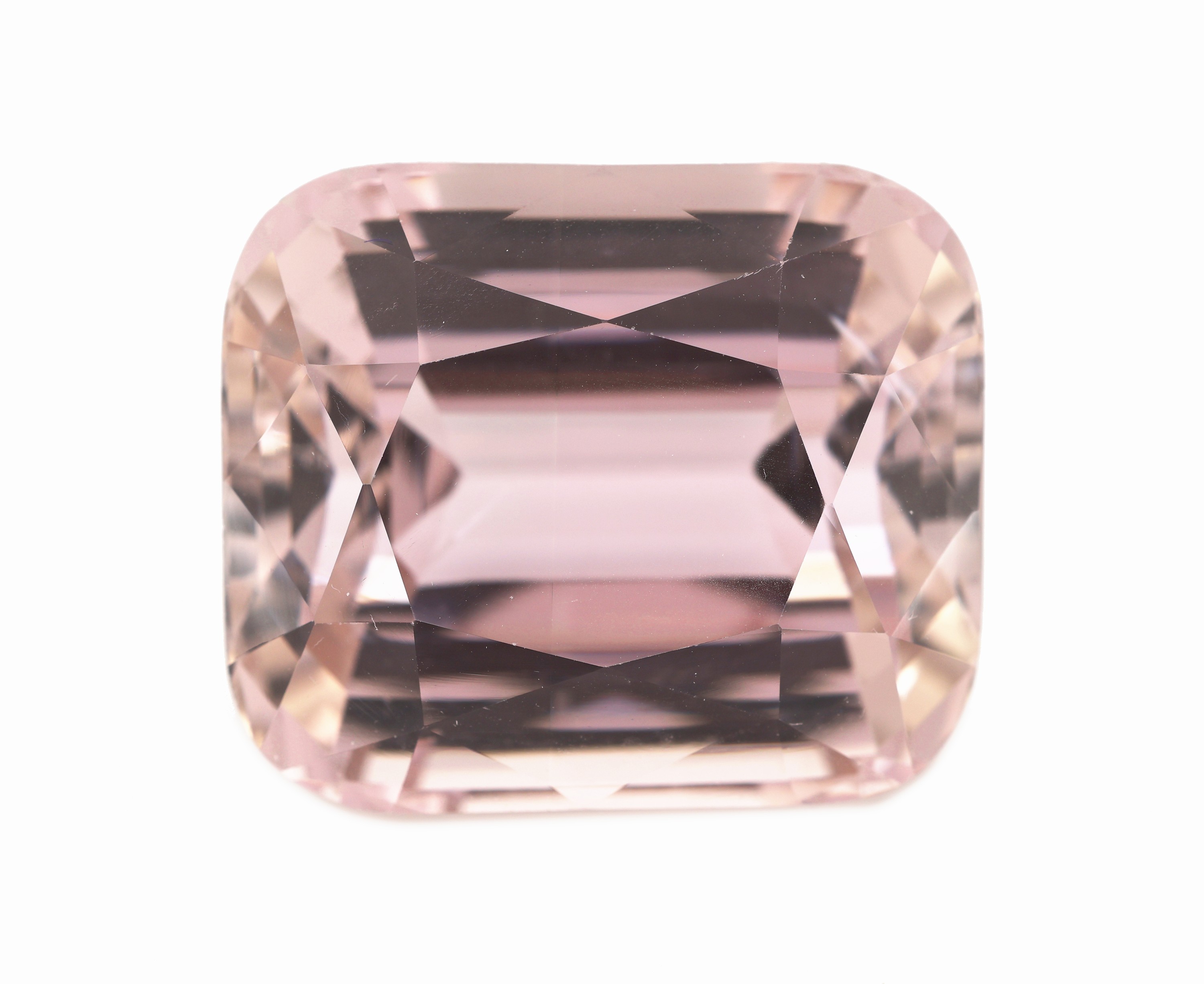 Image 27077129 - Loser Kunzit, ca. 78.2 ct, Emerald Cut Schätzpreis: 8600, - EUR