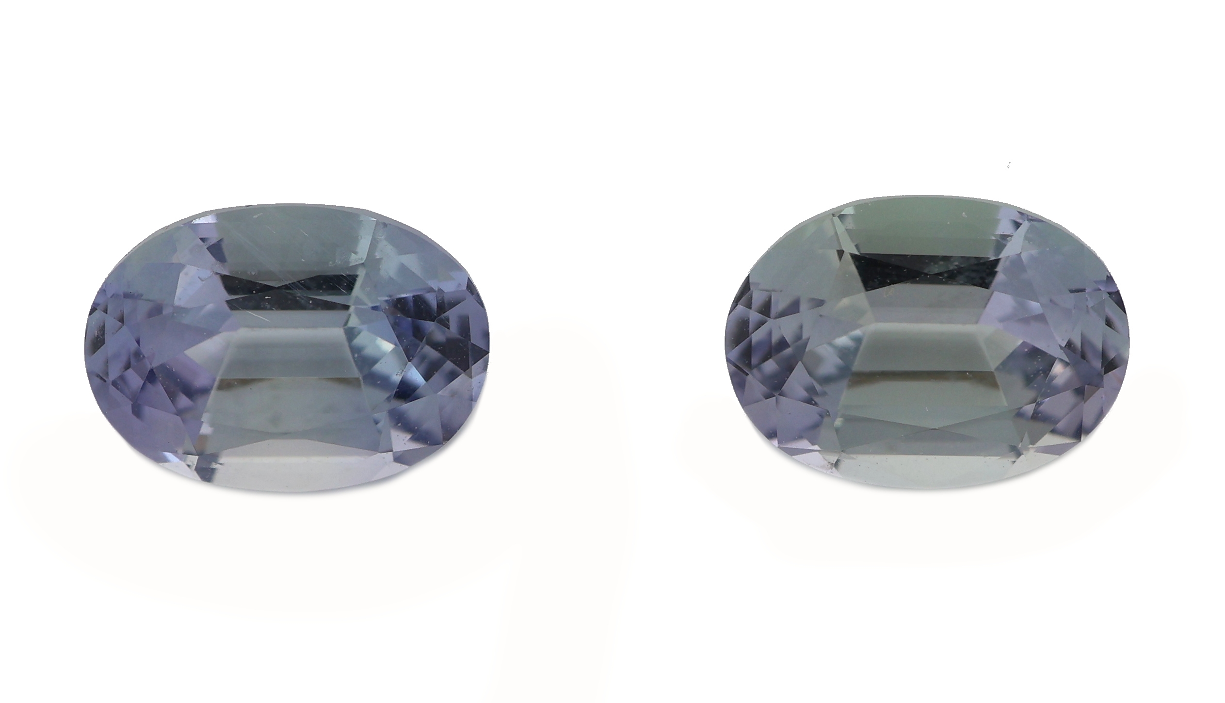 Image 27077158 - Lot 2 lose Tansanite, zus. ca. 2.21 ct, ovalfacett. Schätzpreis: 480, - EUR