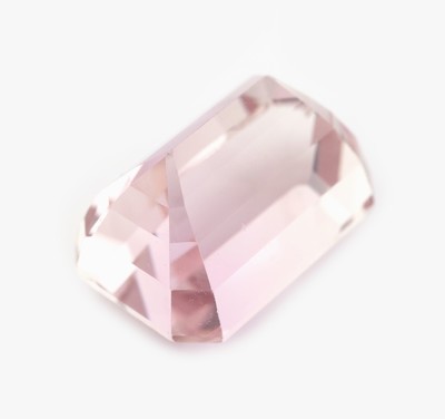 27077128b - Loser Kunzit, ca. 29.8 ct, Emerald Cut Schätzpreis: 3400, - EUR