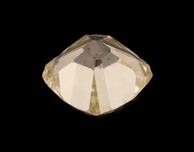 27077130b - Loser Altschliffdiamant, ca. 0.52 ct light yellow/vs Schätzpreis: 1000, - EUR