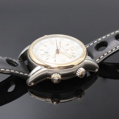 27077601b - MAURICE LACROIX Masterpiece Reveil Globe Armbanduhr mit Wecker Referenz MP6388, ...