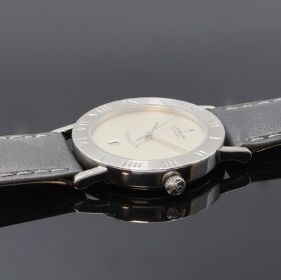 27077654b - CORUM Romulus Armbanduhr in Platin Referenz 75.501.70, Automatik, Boden 6-fach verschr., ...