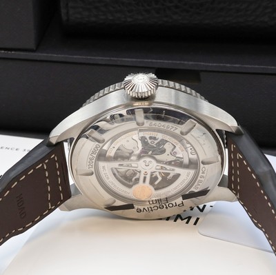 27077790d - IWC Timezoner Fliegerarmbanduhr Referenz IW395503, Automatik, massives Edelstahlgeh. ...