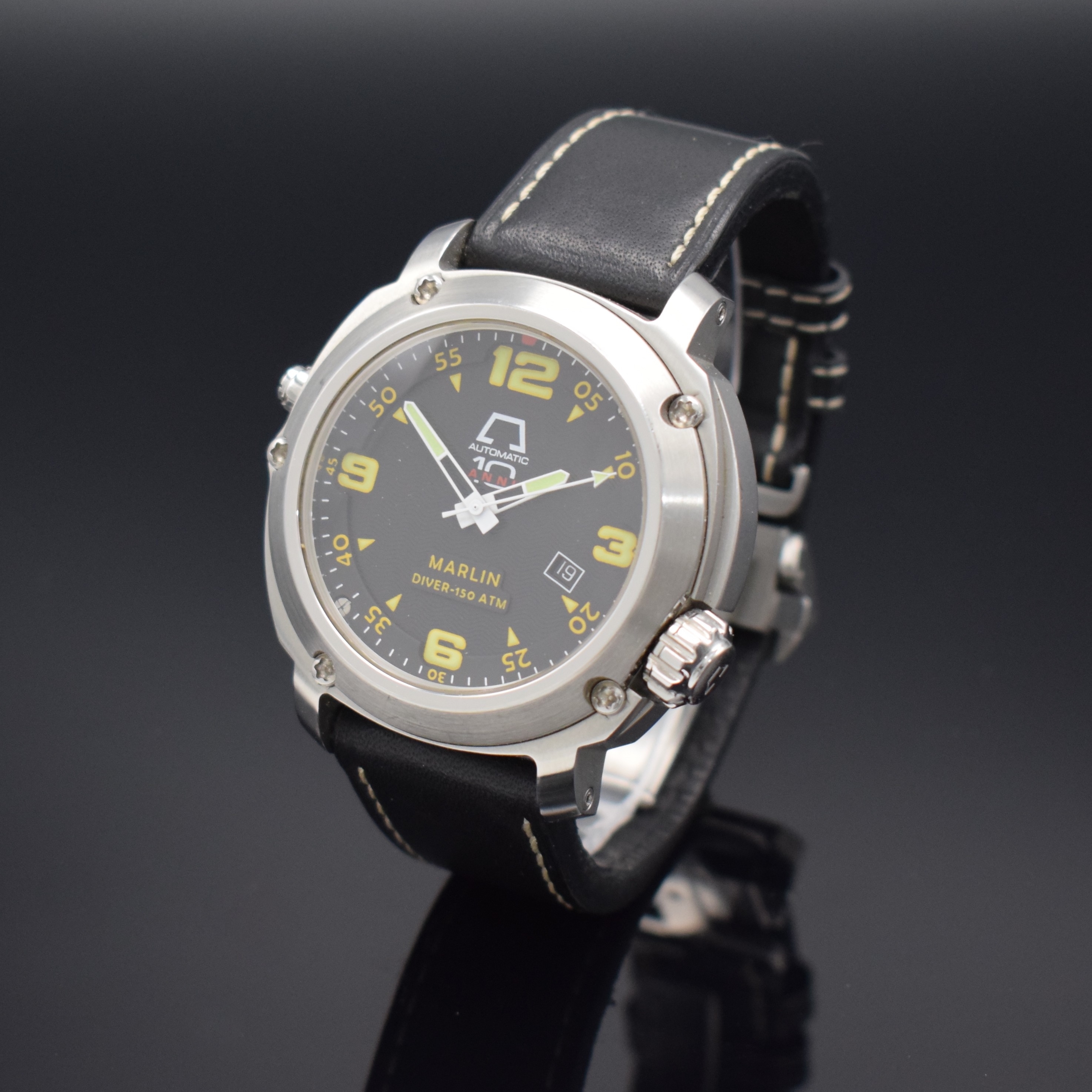 Image 27079631 - ANONIMO Marlin Diver-150 ATM Opera Mecana 7001 limitierte Herrenarmbanduhr, Automatik, ...