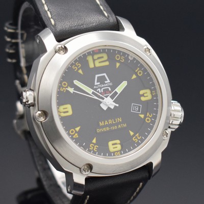 27079631c - ANONIMO Marlin Diver-150 ATM Opera Mecana 7001 limitierte Herrenarmbanduhr, Automatik, ...