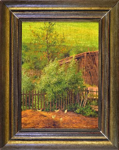 27079634k - Hanny Franke, 1890 Koblenz-1973 Frankfurt am Main, 2 Ölgemälde: Taunuslandschaft, ...