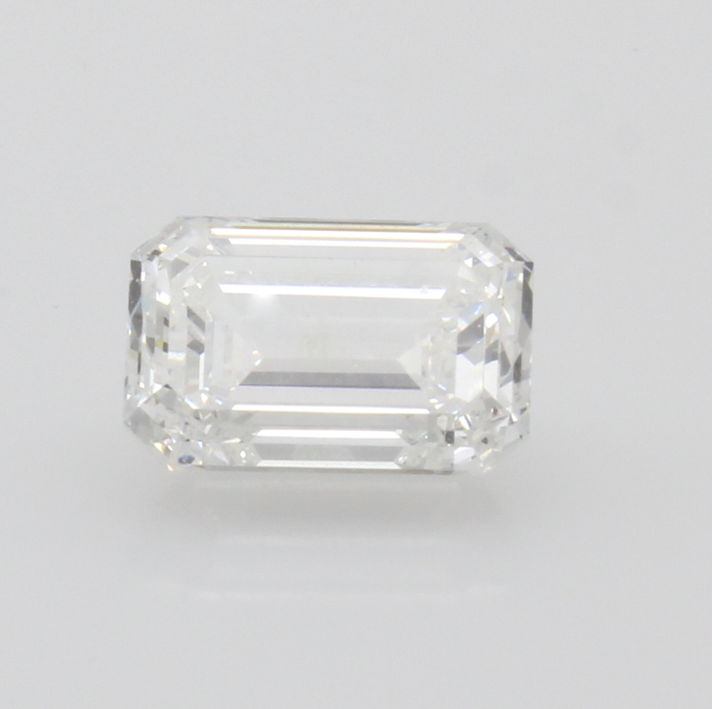 Image 27079812 - Diamant im Emerald Cut, 3.01 ct hochfeines Weiß(D)/vs1 mit GIA Expertise Schätzpreis: ...