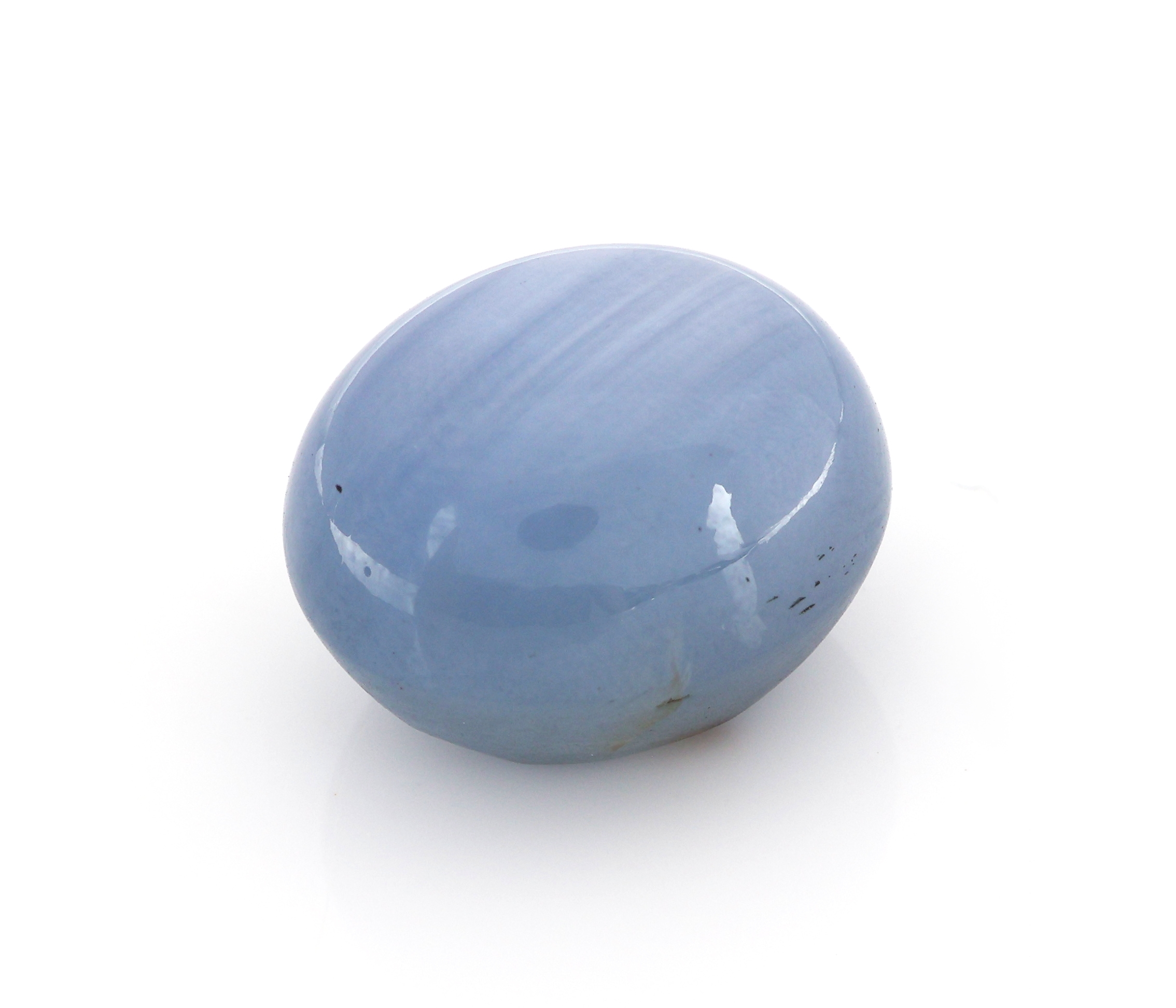 Detail b: Loser Sternsaphir, ca. 34.89 ct, ovaler Cabochon