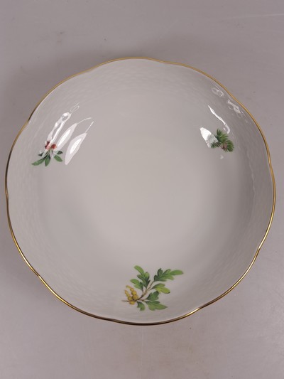 27079951r - Kaffeeservice, Meissen, Vogeldekor, Form ´Alt-Ozier´, komplett für 6 Personen, ...