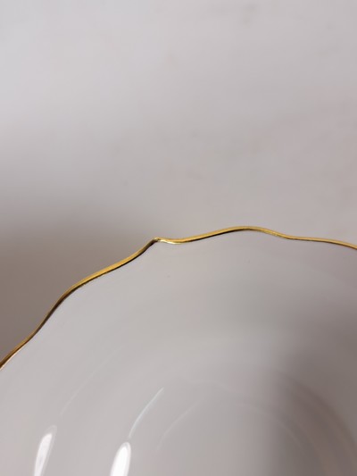 27079952g - Teeservice, Meissen, 20. Jh., 2. Wahl, gelbe Rose, Teekanne, Milchkännchen, 6 Teetassen ...