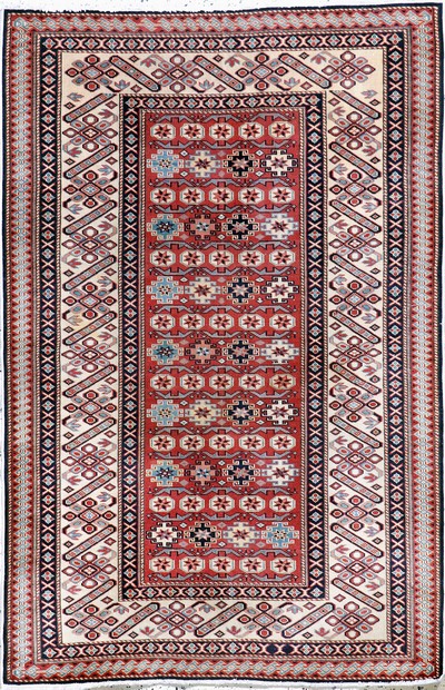 Image Schirwan alt, Rußland, ca. 60 Jahre, Wolle auf Baumwolle, ca. 160 x 110 cm ...